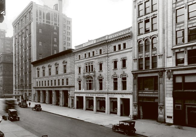 West 57th Street in 1919, looking east towards 7th Avenue